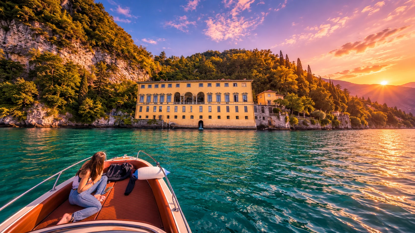 A wedding on Lake Como
